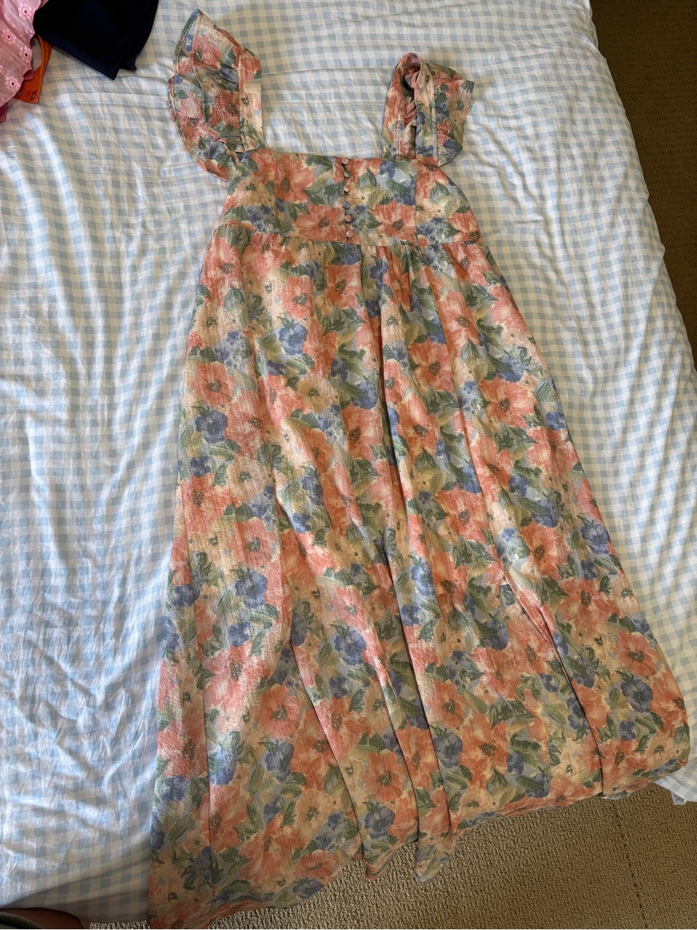 Pinkblush Floral Maxi Dress